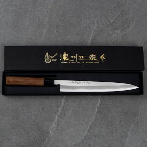 Satake Cutlery Mfg Aogami#2 PRO Nóż Sashimi Yanagiba 24 cm 3