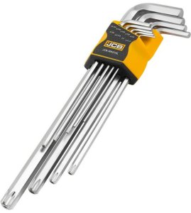 JCB IMBUS / TORX  9szt. /DŁ.  1,5-T55mm 1