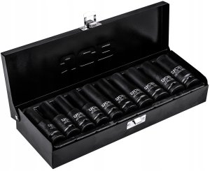 JCB NASADKI UDAROWE DŁ.kpl. 10el.1/2"  6-KĄT. (10-24mm) 3