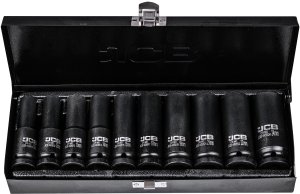 JCB NASADKI UDAROWE DŁ.kpl. 10el.1/2"  6-KĄT. (10-24mm) 7