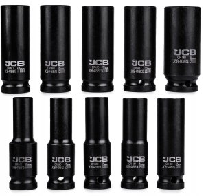 JCB NASADKI UDAROWE DŁ.kpl. 10el.1/2"  6-KĄT. (10-24mm) 8