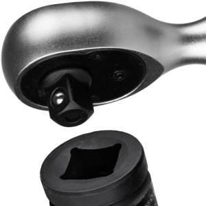 JCB NASADKI UDAROWE DŁ.kpl. 10el.1/2"  6-KĄT. (10-24mm) 9