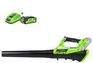 40V Dmuchawa Basic Greenworks G40ABII zestaw ładow. + aku 2 Ah 2