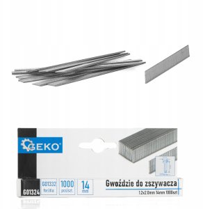 Gwoździe do zszywacza 1.2x2.0mm 14mm 1000szt. (200) 1