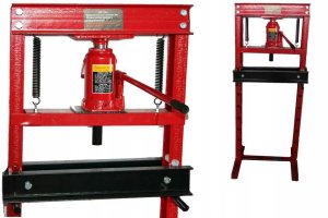 #Prasa hydrauliczna 20T z manometrem i pompą nożną(1) 12