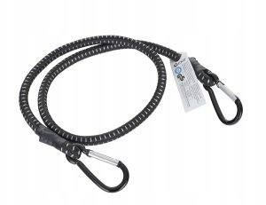 Guma transportowa do mocowania bagażu + karabińczyki 10mm x 90cm (80) 1