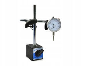 Geko Czujnik zegarowy 10/0,01 mm na statywie magnetycznym (walizka) (10) 6