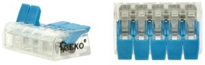 Geko Zestaw szybkozłączek elektrycznych 60el. 0,2-4mm2 (100) 4