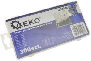 Zestaw pierścieni seeger'a e-clip 300szt.(20) 4