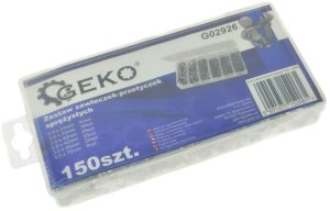 Geko Uniwersalny zestaw zawleczek - przetyczek sprężystych, 150 sztuk 3