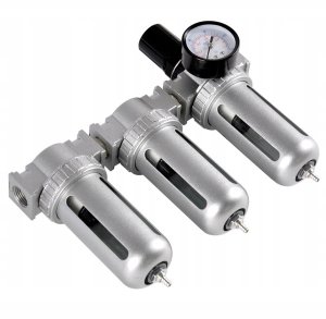 Filtr powietrza odwadniacz lakierniczy potrójny + reduktor BIG (10) 12