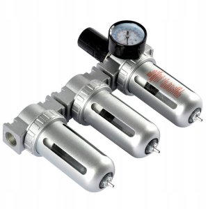 Filtr powietrza odwadniacz lakierniczy potrójny + reduktor BIG (10) 2