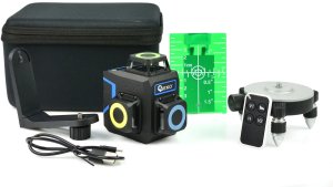Geko Laser samopoziomujący 3D 360 12x zielone linie (8) 2
