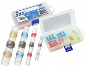 Złączki rurki koszulki termokurczliwe z cyną 0,25-6mm2 100szt. - 4 rozmiary (200) 7