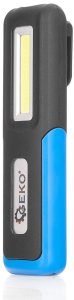 Geko Lampa warsztatowa 3W+3W LED COB 1200mAh z uchwytem i magnesem (48) 2