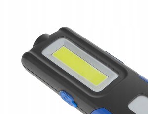 Geko Lampa warsztatowa POWERBANK z magnesem i regulacją LED COB 5W + 3W 2000mAh 400lm IP44 (10/40) 7