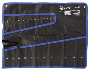 Pokrowiec - płachta na klucze 25 el. 6-32mm (50/100) 2