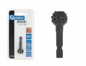 Geko Zdzierak – tarnik kulisty do drewna 15mm HEX (50/250) 5