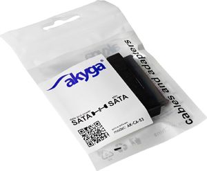Akyga SATA - SATA Slimline, Czarny (AK-CA-53) 5