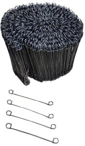 Drut wiązałkowy – oczkowy do wiązania zbrojeń 1000szt 1,6mm 14cm (5) 7