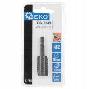 Geko Zdzierak – tarnik cylindryczny do drewna 15mm HEX (50/250) 3