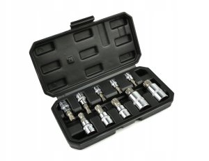 Cometic Zestaw nasadek spline 1/4 3/8 1/2  M4-M18 10el. (20) 2
