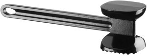 Tłuczek do mięsa dwustronny XL 300 x 80 x 80 mm - czarny 2