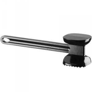 Tłuczek do mięsa dwustronny XL 300 x 80 x 80 mm - czarny 5