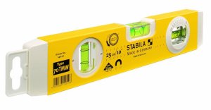 Poziomica magnetyczna STABILA z nastawną libelką typ 70TMW 26cm 1