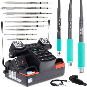 Stacja Lutownicza Lutownica Kolbowa Aifen A902 Pro 350W Groty C115 C210 C245 1