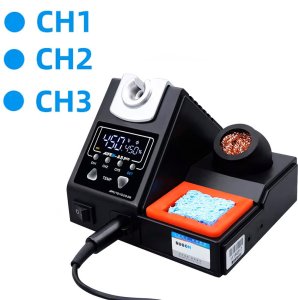 Techrebal Stacja Lutownicza Lutownica Precyzyjna Aifen A5 Pro 160W 9GR C245 C210 C115 7