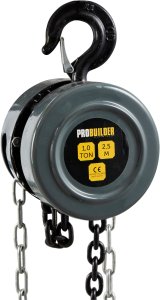 Chain winch PROBUILDER, lifting capacity up to 1000 kg 1