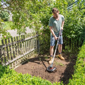 AL-KO Tl 1820, Electric mini tiller, 20 cm, 15 cm, Black, Grey, Battery, 18 V - SOLO 2