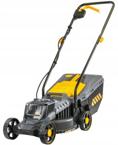 Kosiarka akumulatorowa Powermat KOSIARKA AKUMULATOROWA 20V 4AH ŁADOWARKA 2X BATERIA MOCNA LEKKA KOSZ 30L 4