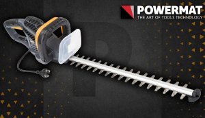 Powermat ELEKTRYCZNE NOŻYCE DO ŻYWOPŁOTU GAŁĘZI KRZEWÓW 1600W 510MM SEKATOR DUŻA MOC 5