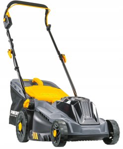 Kosiarka akumulatorowa Powermat KOSIARKA AKUMULATOROWA 20V 4AH ŁADOWARKA 2X BATERIA MOCNA DUŻY KOSZ 42L 7