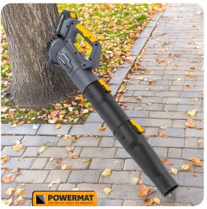 DMUCHAWA AKUMULATOROWA DO LIŚCI ŚNIEGU OSUSZANIA OGRODOWA 21V 2x 2AH 4