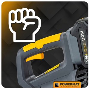 DMUCHAWA AKUMULATOROWA DO LIŚCI ŚNIEGU OSUSZANIA OGRODOWA 21V 2x 2AH 6