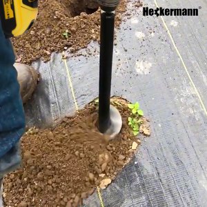 Wiertło ogrodowe Świder Wiertnica glebowa Heckermann 5x22cm 2