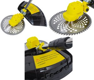 Podkaszarka akumulatorowa wielofunkcyjna Heckermann Basic AJPK80 3