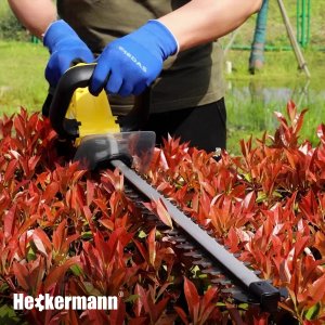 Heckermann Nożyce do żywopłotu akumulatorowe Sekator do krzewów trawy Heckermann Select AVNZ20 6