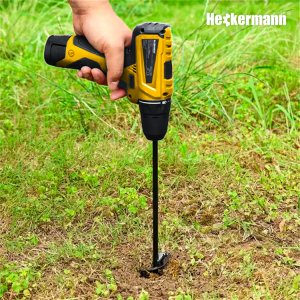 Wiertło ogrodowe Świder Wiertnica glebowa Heckermann 10x80cm 5