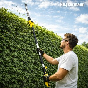 Heckermann Nożyce do żywopłotu na wysięgniku akumulatorowe Sekator Heckermann Select AVNZW20 6