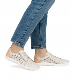 Rieker Sneakers 52824-60 Beżowe 41 8