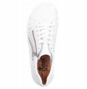 Rieker Sneakers 52824-80 białe 41 11