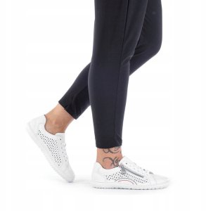 Rieker Sneakers 52824-80 białe 41 15