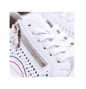 Rieker Sneakers 52824-80 białe 37 11