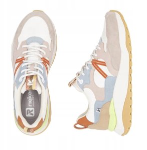 Rieker Sneakers W2501-82 białe 39 7