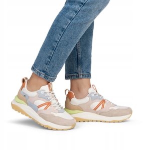 Rieker Sneakers W2501-82 białe 39 8