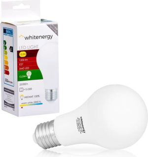 Whitenergy żarówka LED E27, 16 x SMD 2835, 13.5W, ciepła biała, A70 (10391) 1